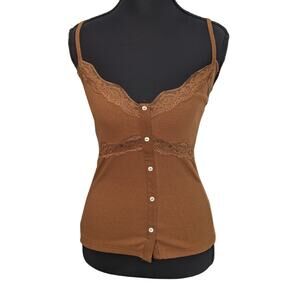 New With Tags Y2k Babydoll Style Lacey Cami | Women's L | Lizette Collection
